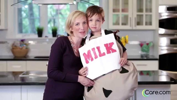 How to Make a Milk and Cookie Costume