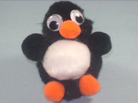 How to make a pompom penguin - EP