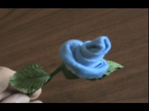 How to Make Baby Socks.Washcloth Roses & Silk Flower Pens (Instructions Tutorial)