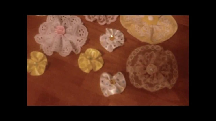 How to Make Lace Flowers