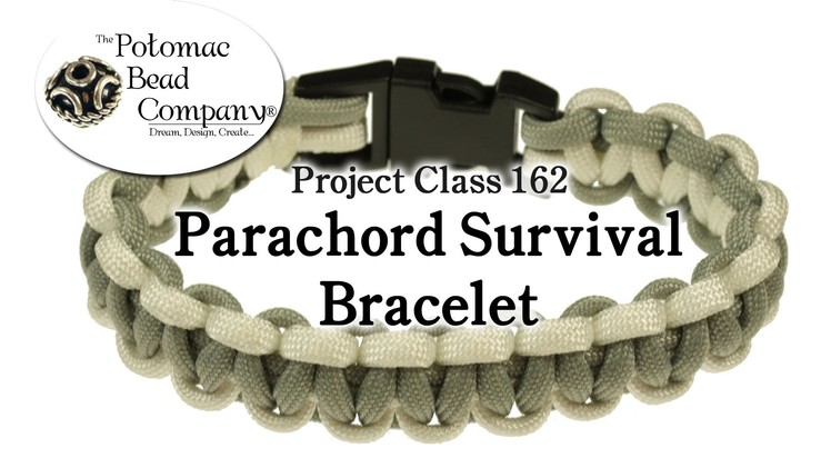 How to Make Paracord Survival Bracelet (Basic Cobra).wmv