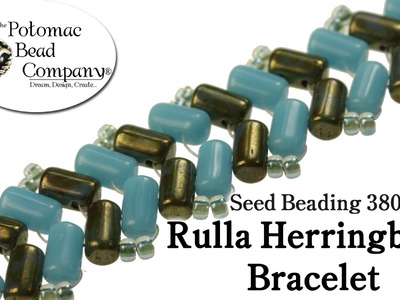 How to Make Rulla Herringbone Bracelet