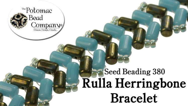 How to Make Rulla Herringbone Bracelet