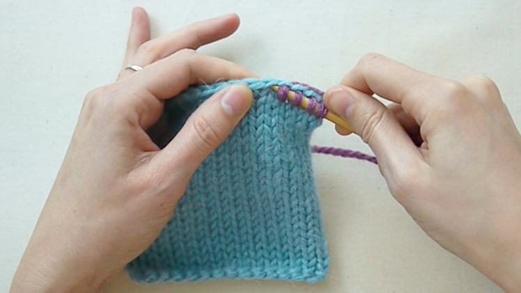 How To Pick Up Stitches On Hand Knits