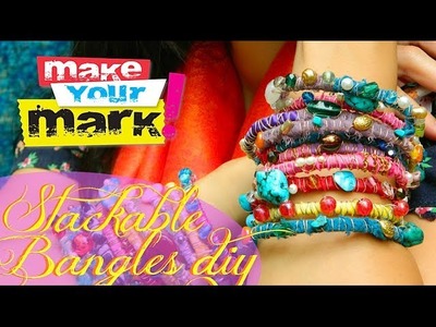 How to: Stackable Bangles DIY