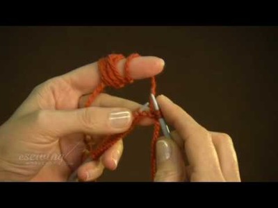 Knitting: Starting to Knit Using Garter Stitch (Free Sample)
