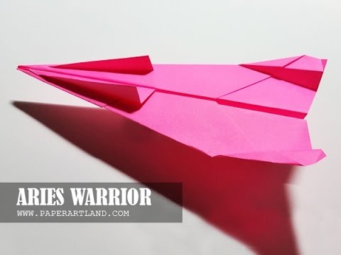 Let's Make a Paper Airplane that Flies FAR - Very Easy | Aries Warrior ( Tri Dang )