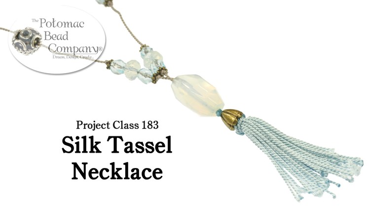 Make a easy Silk Tassel Necklace