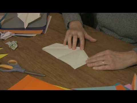 Origami & Paper Crafts : How to Make a Jet Out of a Paper Airplane