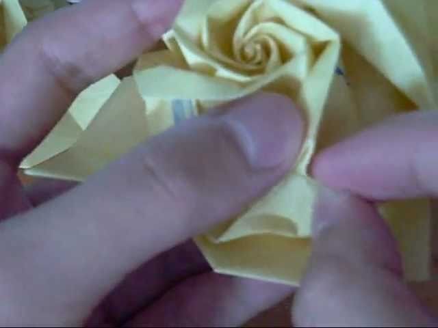 Origami Rose 1: Finishing Touches (Part 2) (Reuploaded)