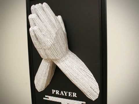 "Prayer" - Wall Mounted Papercraft