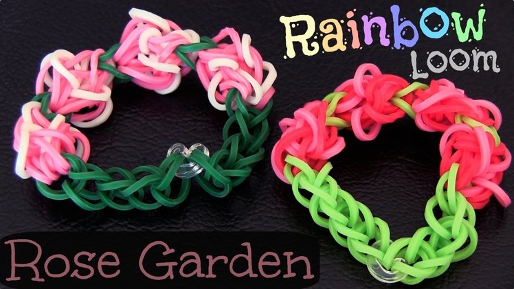 Rainbow Loom : Rose Garden Bracelet + Giveaway!
