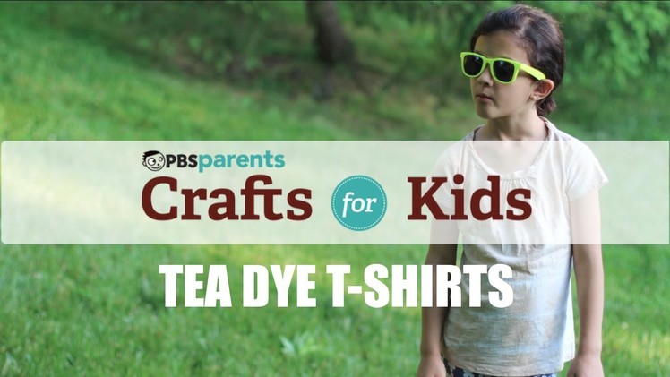 Tie-Dye with Tea! | Crafts for Kids | PBS Parents