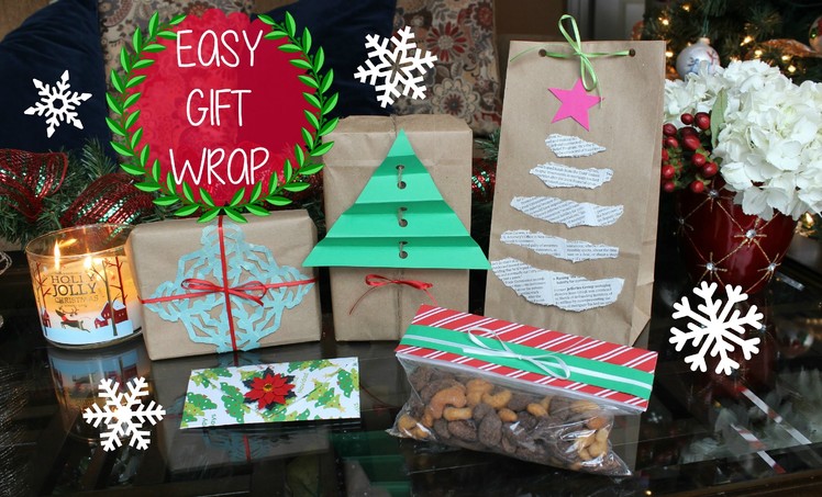 Christmas Gift Wrap Hacks: 5 Easy DIY Gift Wrapping Ideas