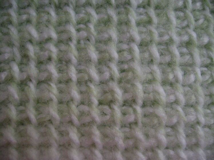 Crochet - Afghan or Tunisian Crochet Basic Stitch