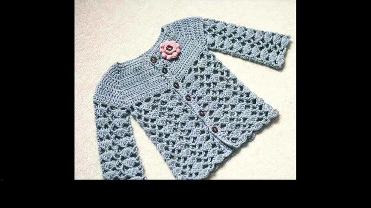 Crochet cardigan for children