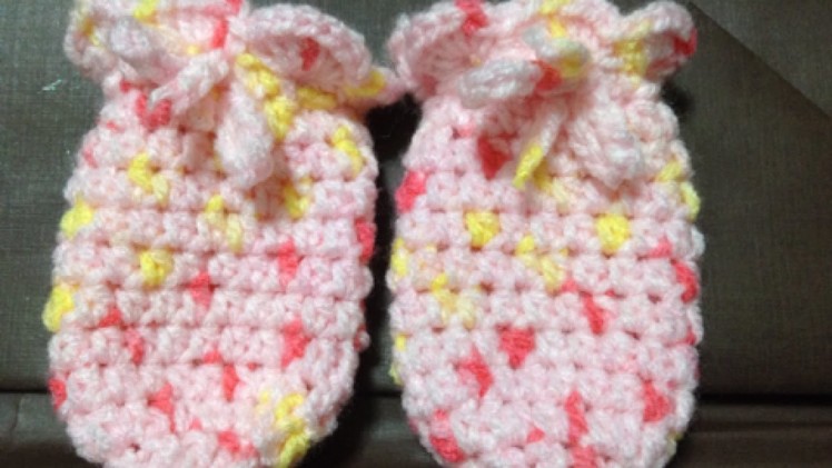 Crochet Cute Baby Mittens - DIY Crafts - Guidecentral