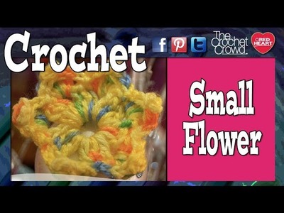 Crochet Small Picot Flower Tutorial