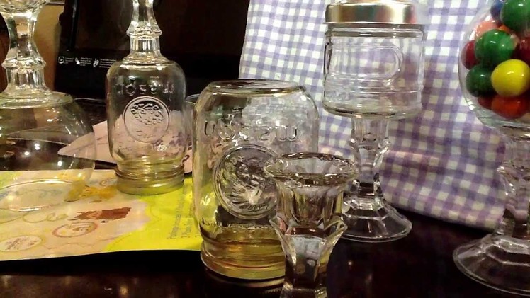DIY Candy Display Jars.Vases!