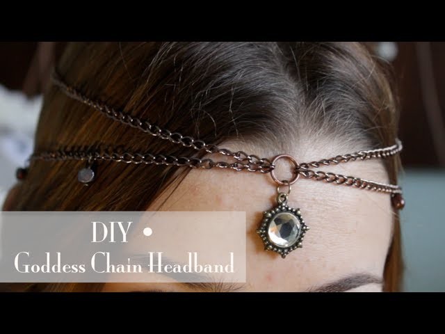 DIY • Goddess Chain Headband