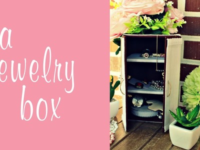 ☞DIY☜ How to Make a Jewelry Box Out of a Paper Package Box ⇒ Super Simple!