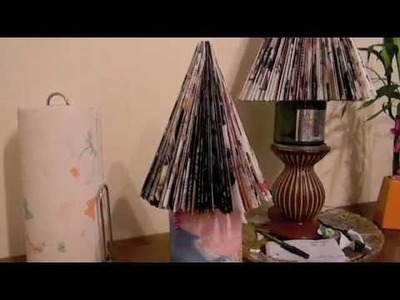 DIY: Magazine Christmas Tree