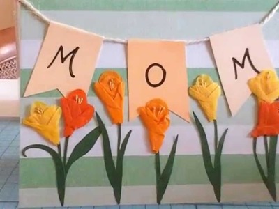 DIY Mother's Day Card - quick tutorial