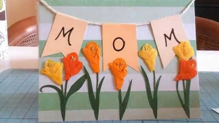 DIY Mother's Day Card - quick tutorial