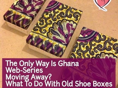 DIY: Recycle your Old Shoe Boxes into Storage.Jewellery.Gift Boxes