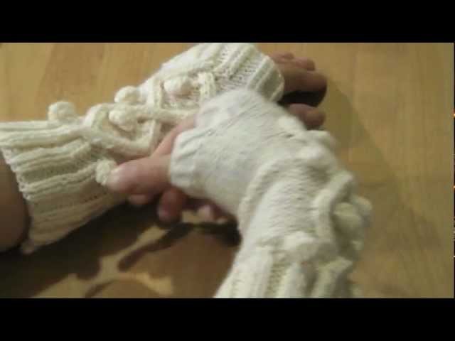 Fingerless gloves, torgvantar, fingerlösa handskar by Maggie