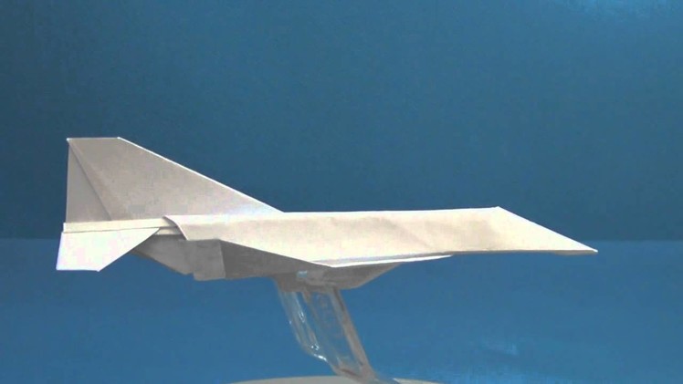 Flyable origami F-4 Phantom by: Ken Hmoob