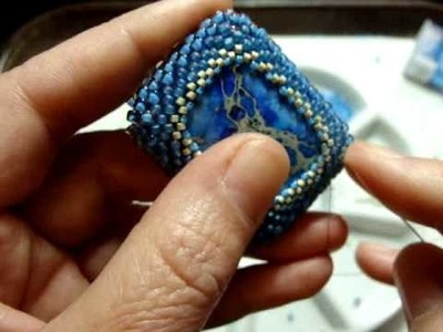 How to Bead A Cabochon by Beth Murr