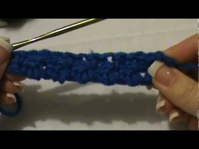 How to Crochet the "Crumpled Griddle Stitch"