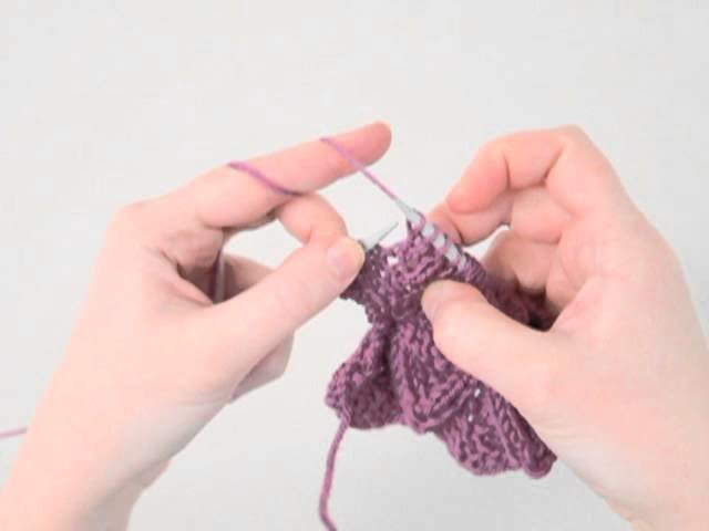 How to Knit a Central Double Increase