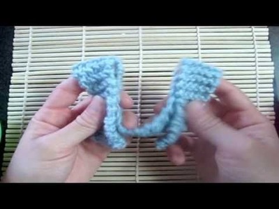 How to Knit a Hair Bow