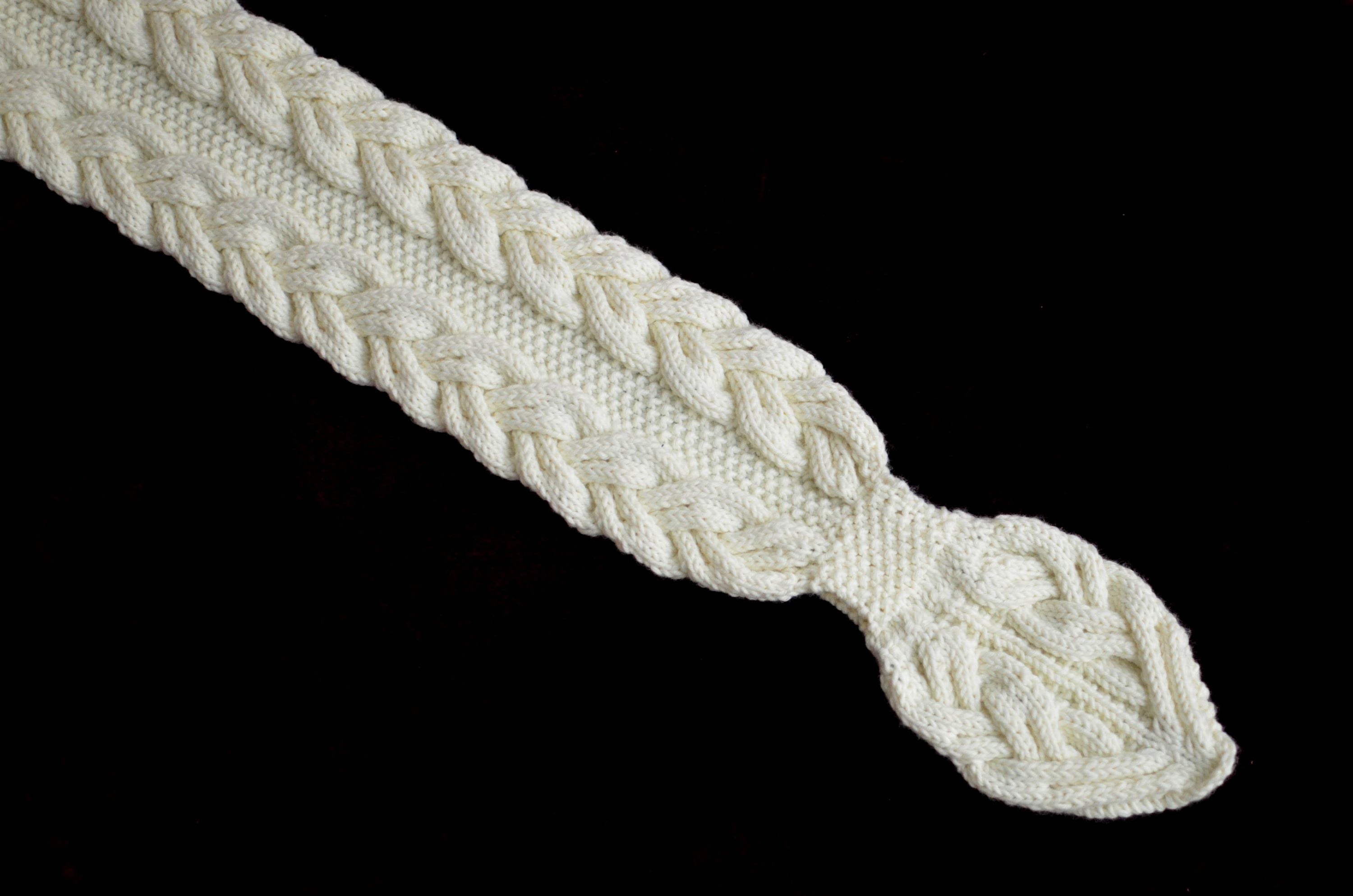 How to knit basic cables C6B (6 Stitches Cable Back)
