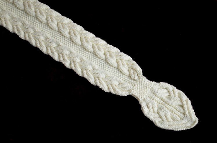 How to knit basic cables: C6B (6 Stitches Cable Back)