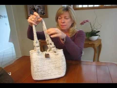 How to Knit or Make a Felted Purse or Bag