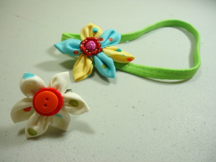 How to make a fabric flower - EP