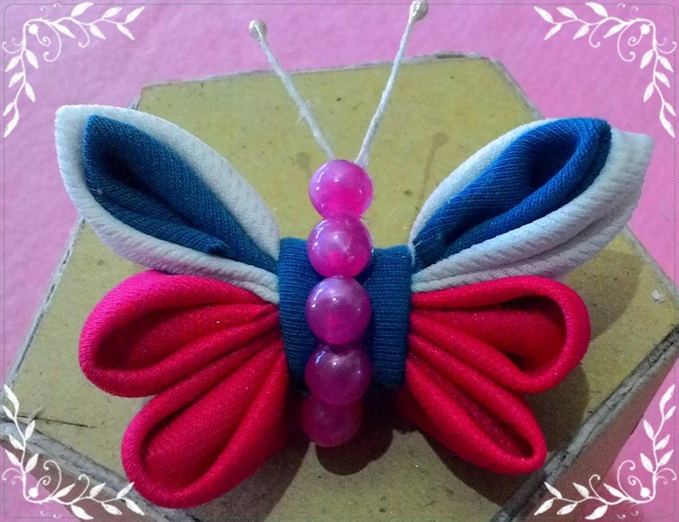 How to make handicraft of patchwork like butterfly-DIY craft