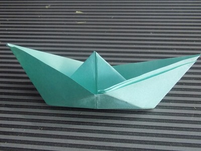 How to make paper boat step by step easy at home 2015 New (DIY)