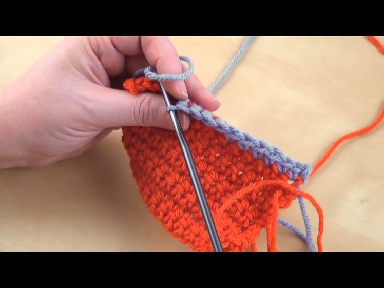 How to: Working into the front or back loops of a stitch
