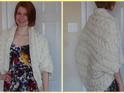 Knitted Cable Kimono