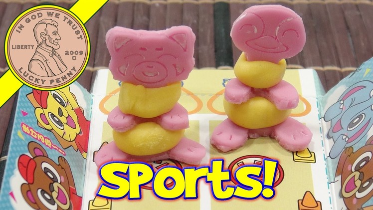 Kracie Popin' Cookin' Sports Day Japanese DIY Kit - Pinky & Pokey Race!