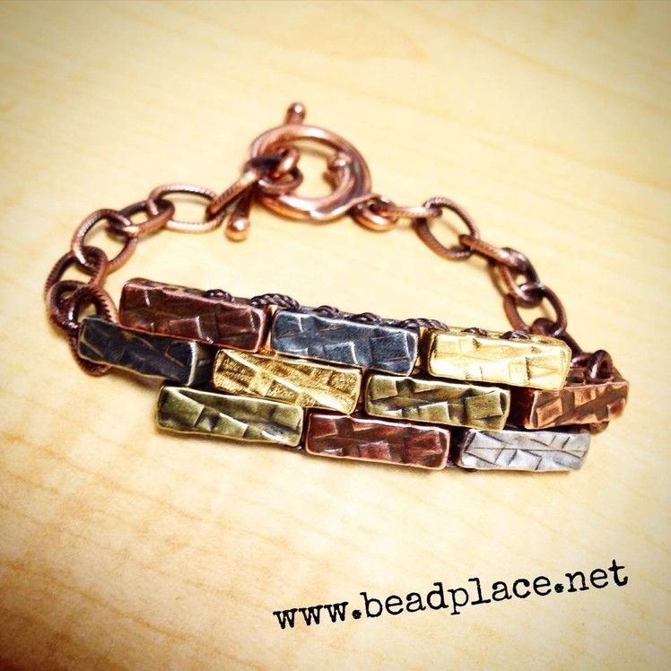 Make a Brick Wall Bracelet with The Bead Place