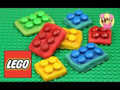 MAKE LEGO COOKIES - inspired by the lego movie - using 3 ingredient cookie dough