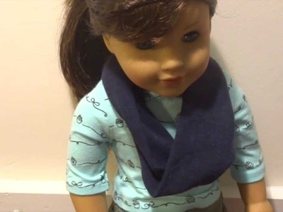 My Craft Project How to make a no sew scarf for your American Girl Doll