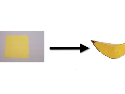 Origami Banana (how to)
