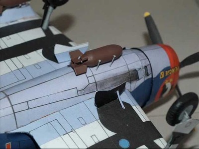 P-47 Thunderbolt figter plane - the building process