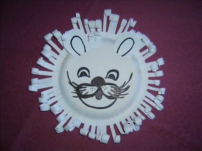 Paper Plate Lion - Craft with Susan Sparkles